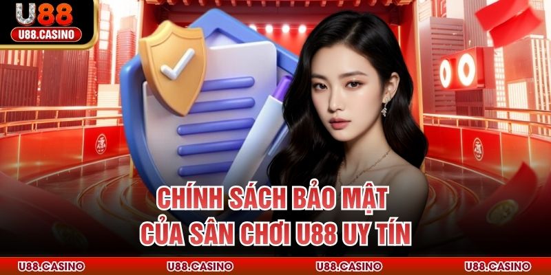 Chính sách bảo mật của sân chơi U88 uy tín