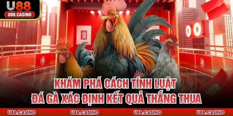 Khám phá cách tính luật đá gà xác định kết quả thắng thua
