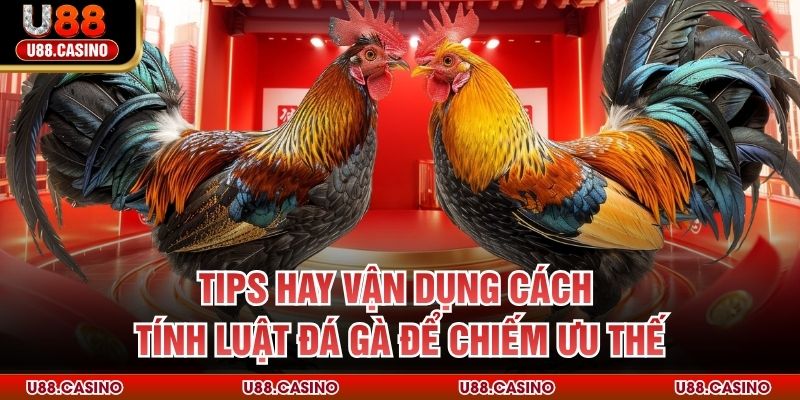 Tips hay vận dụng cách tính luật đá gà để chiếm ưu thế